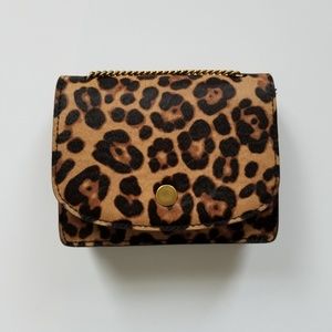 Madewell Leopard Haircalf Bag